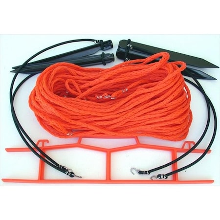 Home Court Home Court M825OS 8 Meter Orange .25-inch rope Non-adjustable Courtlines M825OS